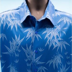 🏝️Original MAMA’S FISH HOUSE Hawaiian Bamboo Print ‘Mama’s Aloha Shirt’ 2XL NWOT